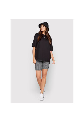 adidas Шорти от плат Gingham HB9452 Черен Regular Fit - Pepit.bg