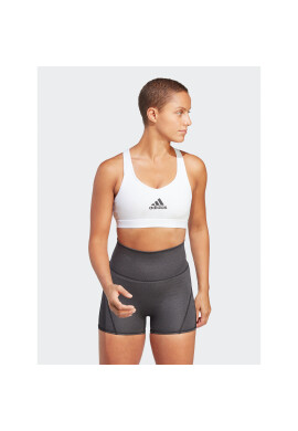 adidas Спортен сутиен PowerReact Train Medium-Support HR2889 Бял - Pepit.bg