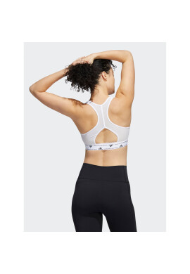 adidas Спортен сутиен Powerreact Training Medium-Support Bra HC7849 Бял - Pepit.bg
