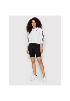 adidas Суитшърт adicolor Classics HN8317 Бял Loose Fit - Pepit.bg