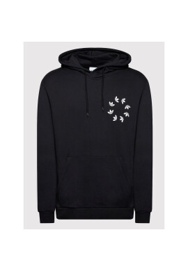 adidas Суитшърт adicolor Spinner HC4490 Черен Regular Fit - Pepit.bg