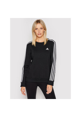 adidas Суитшърт Essentials 3-Stri GS1344 Черен Regular Fit - Pepit.bg