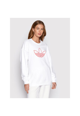adidas Суитшърт HK5179 Бял Regular Fit - Pepit.bg