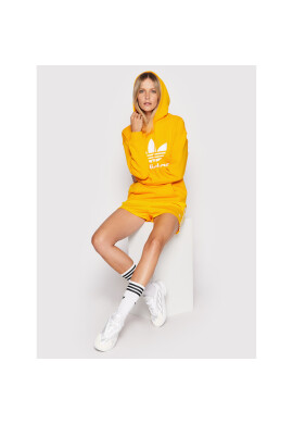 adidas Суитшърт HK9653 Жълт Regular Fit - Pepit.bg