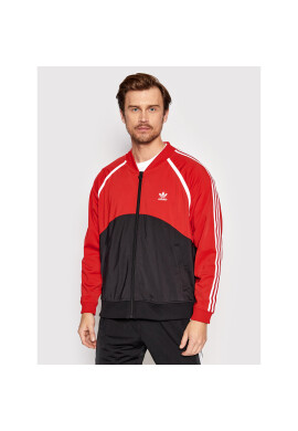 adidas Суитшърт Sst Blocked HC2076 Червен Regular Fit - Pepit.bg