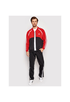 adidas Суитшърт Sst Blocked HC2076 Червен Regular Fit - Pepit.bg