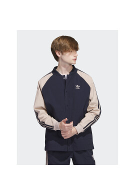 adidas Суитшърт SST Woven Jacket IC5543 Син Regular Fit - Pepit.bg