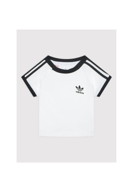 adidas Тишърт 3-Stripes DV2824 Бял Regular Fit - Pepit.bg