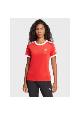 adidas Тишърт adicolor Classics 3-Stripes HM6413 Червен Slim Fit - Pepit.bg