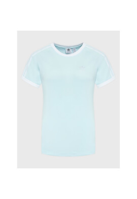 adidas Тишърт adicolor Classics 3-Stripes HM6415 Син Slim Fit - Pepit.bg