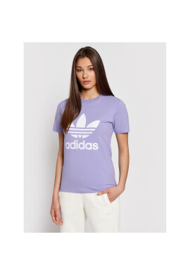 adidas Тишърт adicolor Classics Trefoil GN2905 Виолетов Regular Fit - Pepit.bg