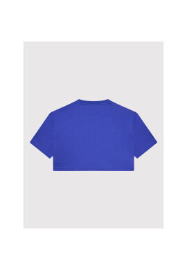 adidas Тишърт adicolor Cropped HE4775 Син Relaxed Fit - Pepit.bg