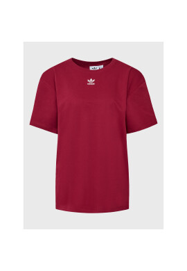 adidas Тишърт adicolor Essentials HM1830 Бордо Loose Fit - Pepit.bg