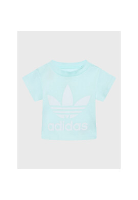 adidas Тишърт adicolor Trefoil HS8866 Син Regular Fit - Pepit.bg