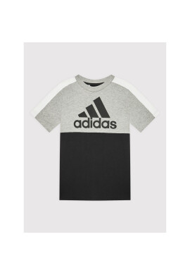 adidas Тишърт B Cb Logo HC5649 Сив Regular Fit - Pepit.bg