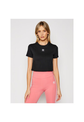 adidas Тишърт Crop Top GN2802 Черен Regular Fit - Pepit.bg