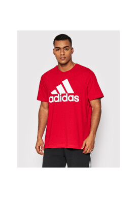 adidas Performance Тишърт Essentials Big Logo GK9124 Червен Regular Fit - Pepit.bg