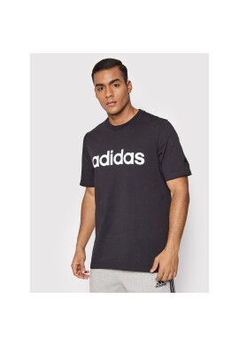 adidas Тишърт Essentials Embroidered Linear Logo GL0057 Черен Regular Fit - Pepit.bg