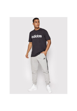 adidas Тишърт Essentials Embroidered Linear Logo GL0057 Черен Regular Fit - Pepit.bg