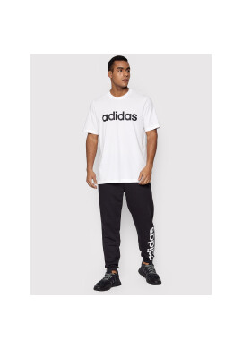adidas Тишърт Essentials Embroidered Linear Logo GL0058 Бял Regular Fit - Pepit.bg