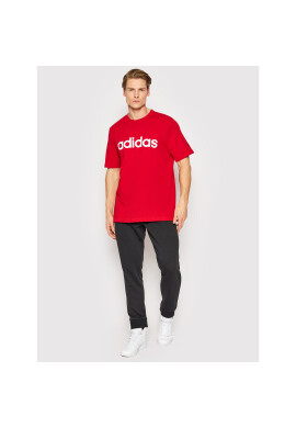 adidas Тишърт Essentials Embroidered Linear Logo GL0061 Червен Regular Fit - Pepit.bg