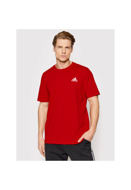 adidas Performance Тишърт Essentials Embroidered Small Logo GK9642 Червен Regular Fit - Pepit.bg