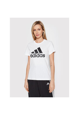 adidas Тишърт Essentials Logo GL0649 Бял Regular Fit - Pepit.bg