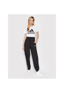adidas Тишърт Essentials Logo GL0649 Бял Regular Fit - Pepit.bg