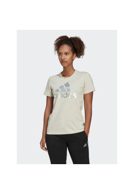 adidas Тишърт Essentials Logo HL2032 Бежов Regular Fit - Pepit.bg