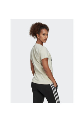 adidas Тишърт Essentials Logo HL2032 Бежов Regular Fit - Pepit.bg