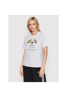 adidas Тишърт Graphic HL6554 Сив Loose Fit - Pepit.bg