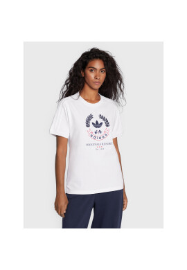 adidas Тишърт Graphic HL6556 Бял Regular Fit - Pepit.bg