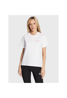 adidas Тишърт HK5173 Бял Regular Fit - Pepit.bg