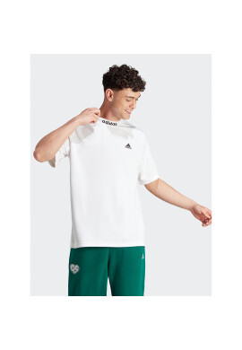adidas Тишърт HY1285 Бял Loose Fit - Pepit.bg