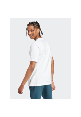 adidas Тишърт IL9470 Бял Regular Fit - Pepit.bg