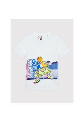 adidas Performance Тишърт Lb Co Gra HE0026 Бял Regular Fit - Pepit.bg