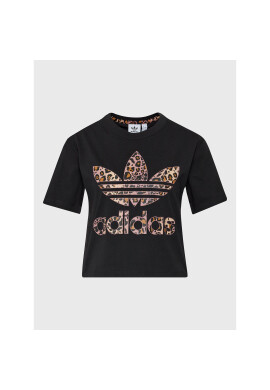 adidas Тишърт Logo HK5187 Черен Regular Fit - Pepit.bg