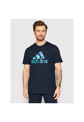 adidas Performance Тишърт Multiplicity Badge Of Sport Graphic HE4823 Тъмносин Regular Fit - Pepit.bg