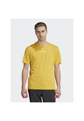 adidas Тишърт Terrex Multi T-Shirt HZ6238 Жълт Regular Fit - Pepit.bg