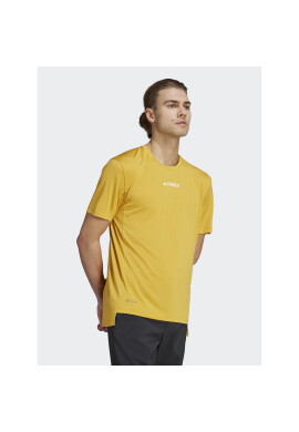 adidas Тишърт Terrex Multi T-Shirt HZ6238 Жълт Regular Fit - Pepit.bg