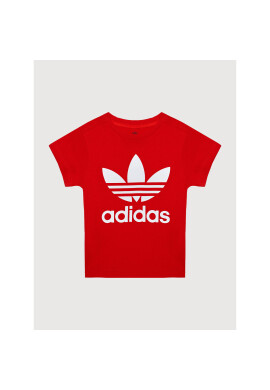 adidas Тишърт Trefoil H25248 Червен Regular Fit - Pepit.bg