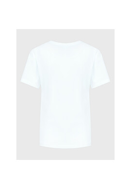 adidas Тишърт Trefoil HL6605 Бял Regular Fit - Pepit.bg