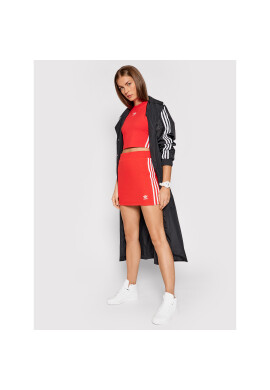 adidas топ adicolor Classics Cropped H38733 Червен Slim Fit - Pepit.bg