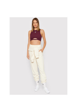 adidas топ adicolor Essentials Rib H06612 Бордо Slim Fit - Pepit.bg