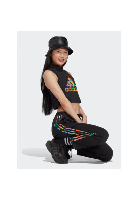 adidas топ Graphic Tank Top HT4706 Черен Regular Fit - Pepit.bg