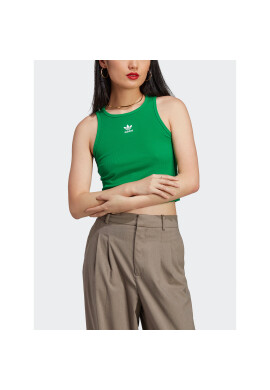 adidas топ Rib Tank Top IL9628 Зелен - Pepit.bg