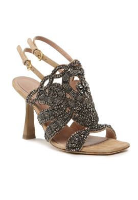 Alberta Ferretti Сандали 23151A6311 8021 Сив - Pepit.bg