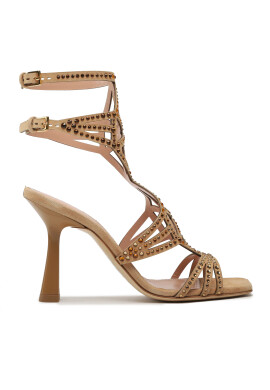 Alberta Ferretti Сандали 23151A6315 8004 Кафяв - Pepit.bg