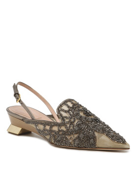 Alberta Ferretti Сандали 23151A6603 8224 Сив - Pepit.bg