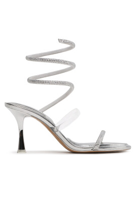 Aldo Сандали Pirouette 13578807 Сребрист - Pepit.bg